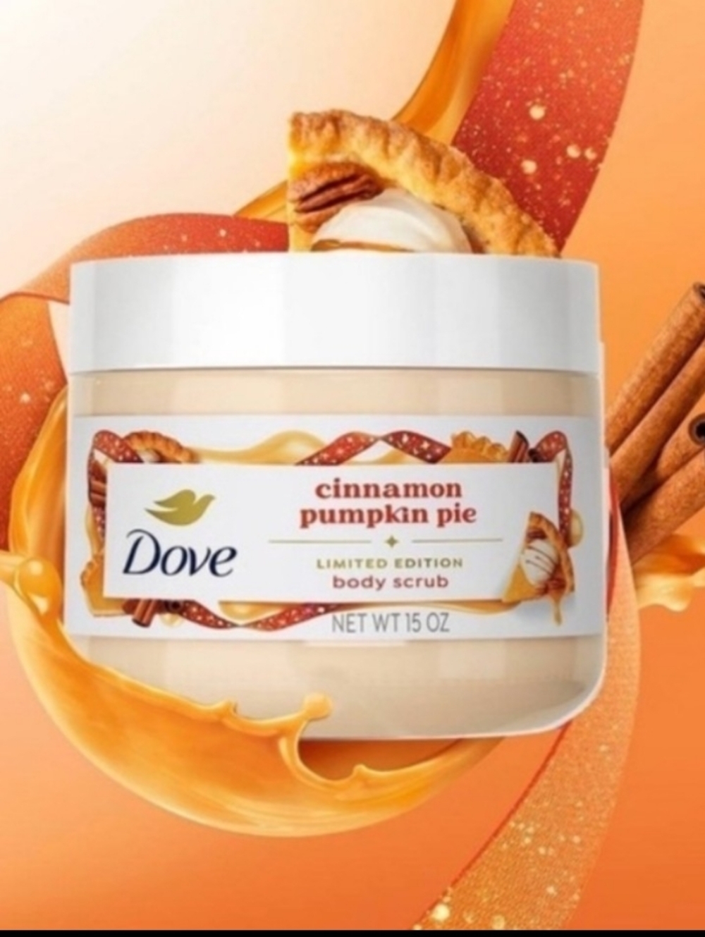 Dove Cinnamon Pumpkin Pie Limited Edition Body Scrub